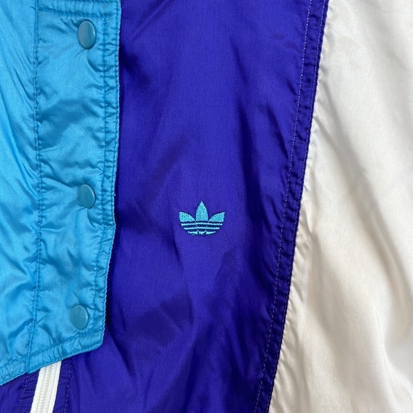 VINTAGE ADIDAS light jacket early 90s - Picture 2 of 10